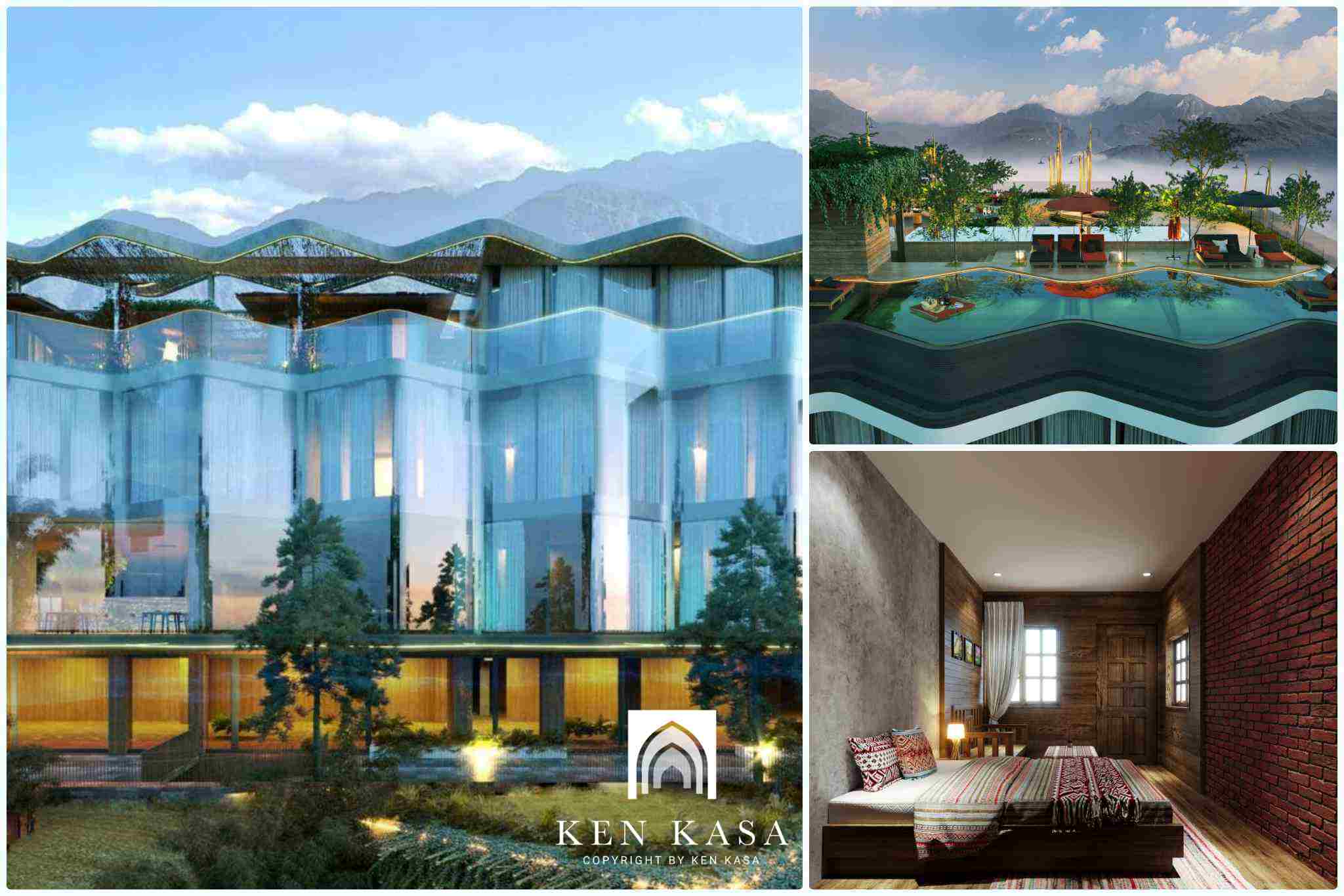 Mẫu nhà homestay trên đồi vietrkking home sapa